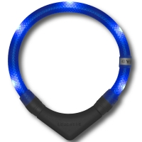 Collier lumineux pour chien LEUCHTIE Plus bleu