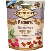 Biscuits pour chien Carnilove Crunchy Snack Mackerel & Raspberries