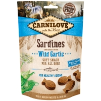 Friandises pour chien Carnilove Soft Snack Sardines & Wild Garlic