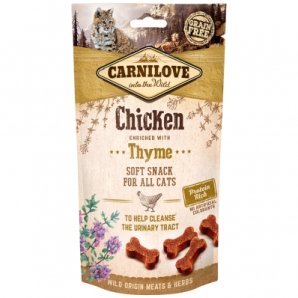 Friandises pour chat Carnilove Soft Snack Chicken & Thyme