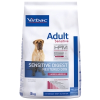 Virbac Veterinary HPM Adult Dog Neutered Sensitive Digest Large & Medium