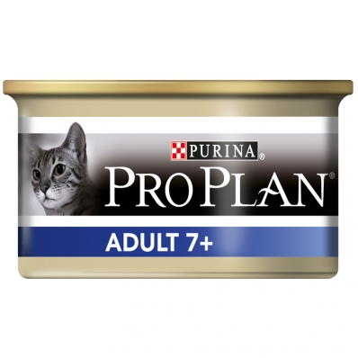 PRO PLAN Adult 7+ 24 boîtes de 85 g