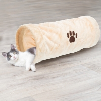 Tunnel de jeu pour chat Trixie beige