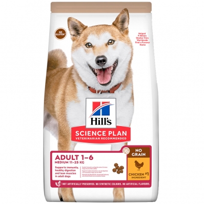 Hill s Science Plan No Grain Adult Medium Chicken