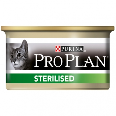 PRO PLAN Sterilised Saumon Et Thon 24 boîtes de 85 g