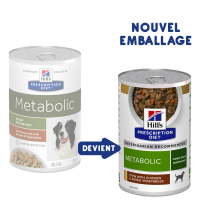 Boîtes Hill's Prescription Diet Canine Metabolic Stew