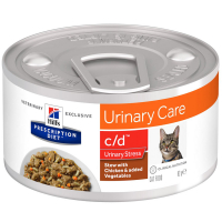 Boîtes Hill's Prescription Diet Feline c/d Urinary Stress Stew