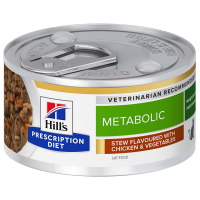 Boîtes Hill's Prescription Diet Feline Metabolic Stew