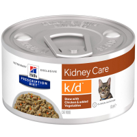 Boîtes Hill's Prescription Diet Feline k/d Stew