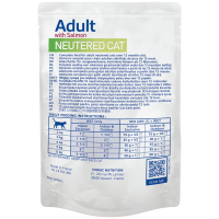 Sachets Repas Virbac Veterinary HPM Adult Neutered Cat au Saumon