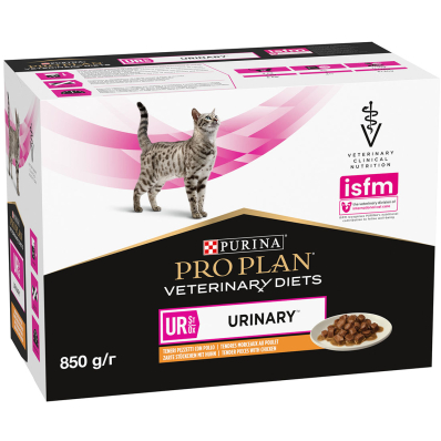 Sachets repas chat PRO PLAN Veterinary Diets UR St/Ox Urinary