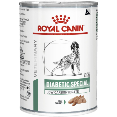 Boites chien Royal Canin Veterinary Diabetic Special Low Carbohydrate