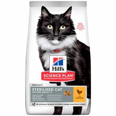 Hill's Science Plan Feline Mature Adult Sterilised Cat Chicken