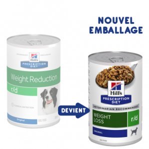 Boîtes Hill's Prescription Diet Canine r/d