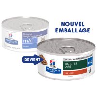 Bo&icirc;tes Hill's Prescription Diet Feline m/d