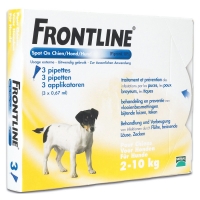 Frontline Spot-On chiens de 2 kg à 10 kg