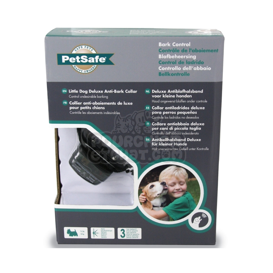 Collier antiaboiement de luxe pour petits