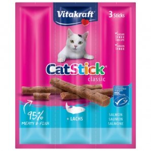 Friandises pour chat Vitakraft Cat-Stick Classic au Saumon