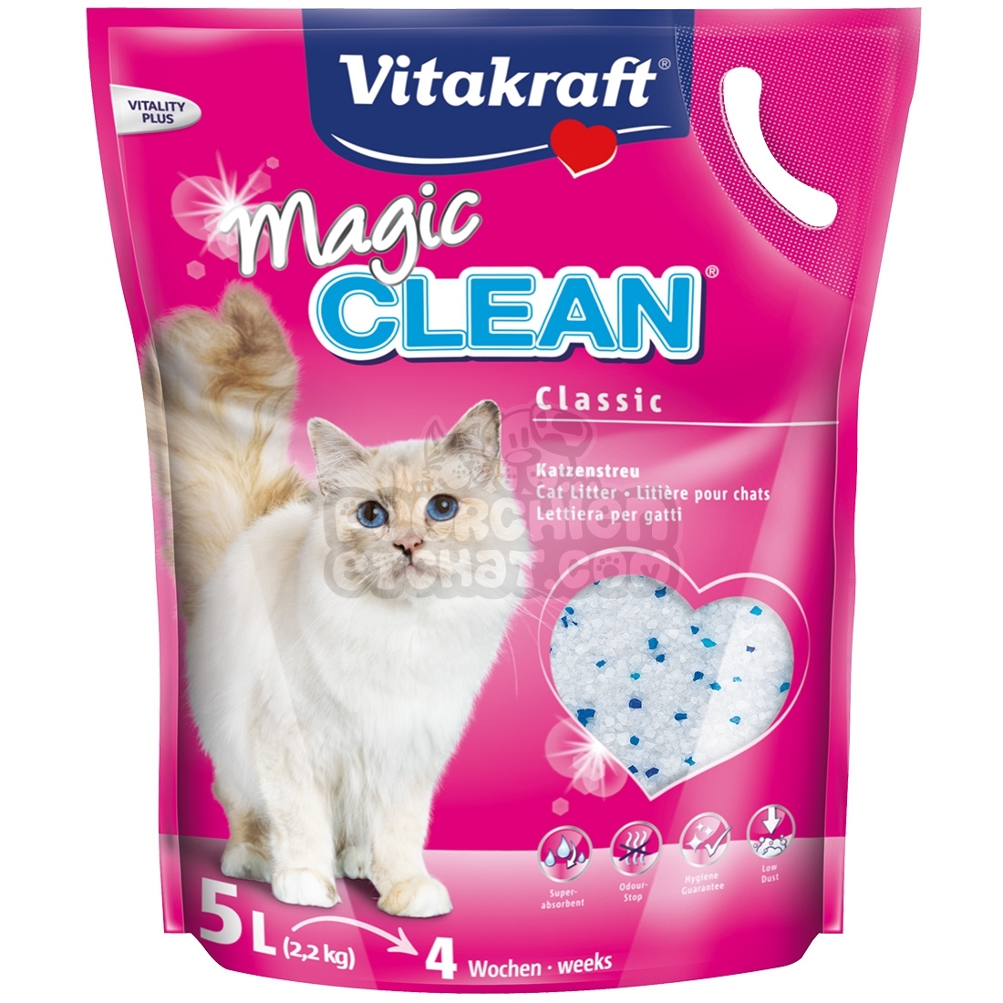 litiere chat vitakraft magic clean