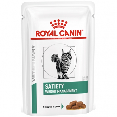 Sachets repas chat Royal Canin Veterinary Satiety Weight
